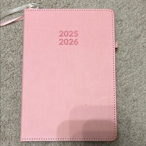 Pink 2025-2026 Planner